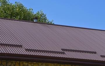 typical Clutton Hill corrugated roof uses